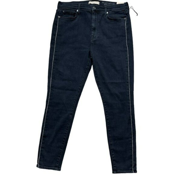 7 for All Mankind High Waist Ankle Skinny Jeans Size 32 NWT - Picture 1 of 9